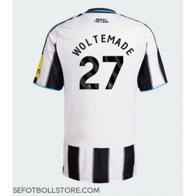 Newcastle United Nick Woltemade #27 Replika Hemmatröja 2025-26 Kortärmad Newcastle United Nick Woltemade #27 Replika Hemmatröja 2025-26 Kortärmad